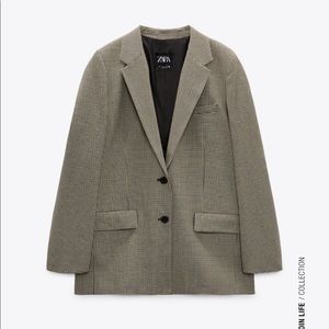 NWT Plaid Blazer